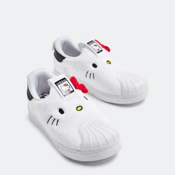 Adidas x Hello Kitty Superstar 360 sneakers Size 7K - Picture 1 of 5